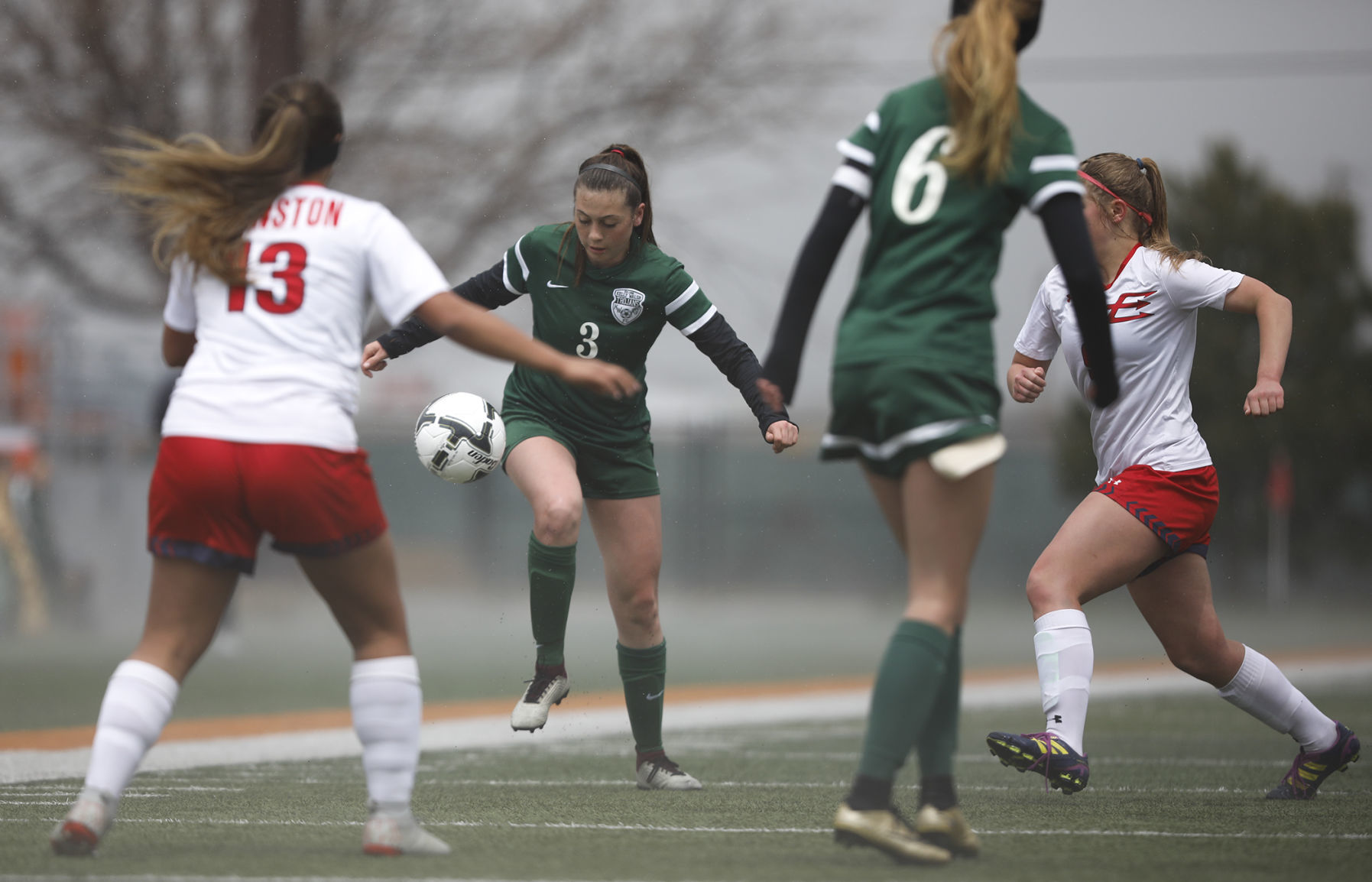 soccer - kelly walsh v evanston girls